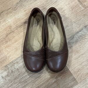 Clarks Women's Chocolate Brown Loafers